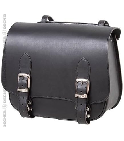 Amazon | デグナー(DEGNER) レザーサドルバッグ LEATHER SADDLEBAG 9L